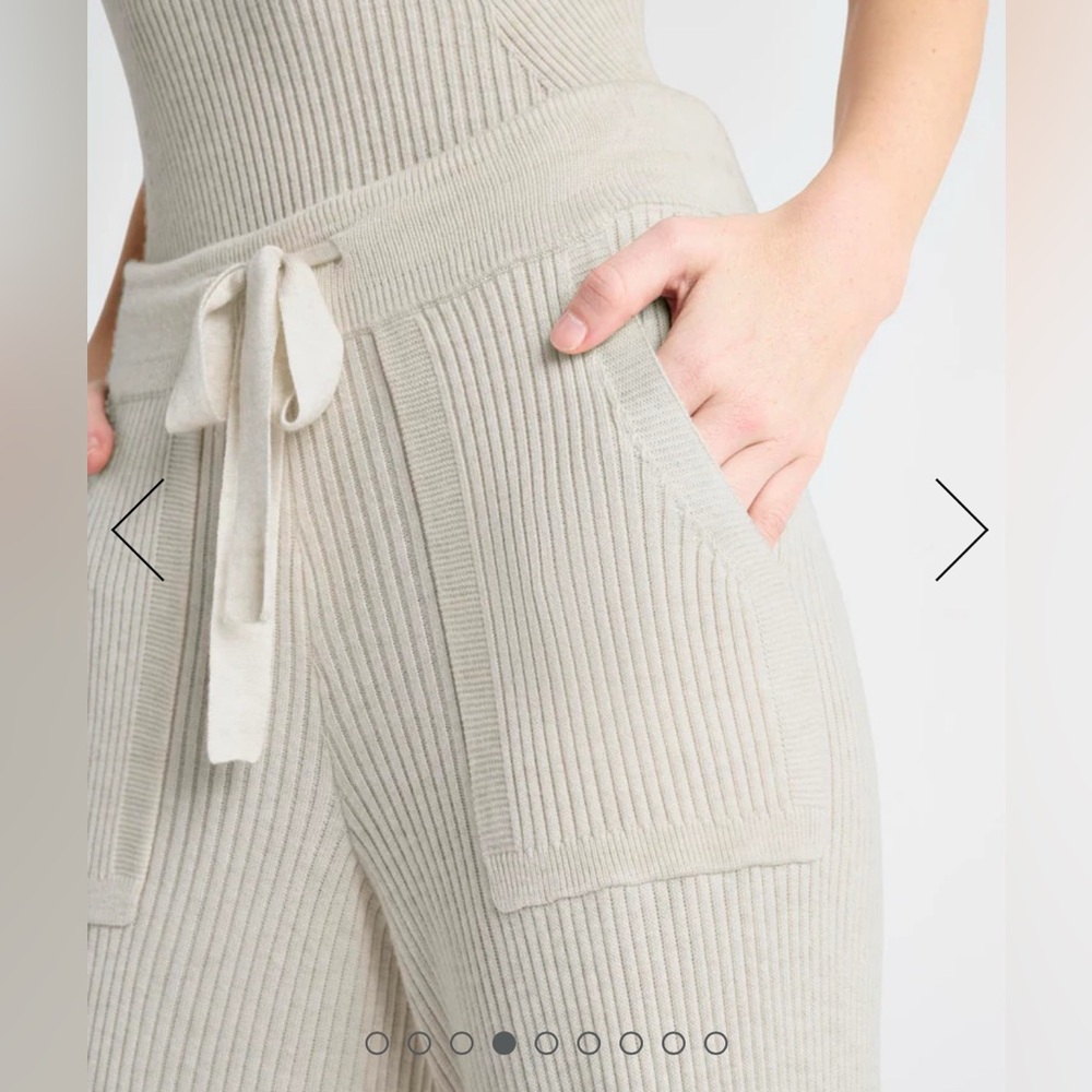 Splendid Rib Knit Crop Pant Set - Picture 4 of 16
